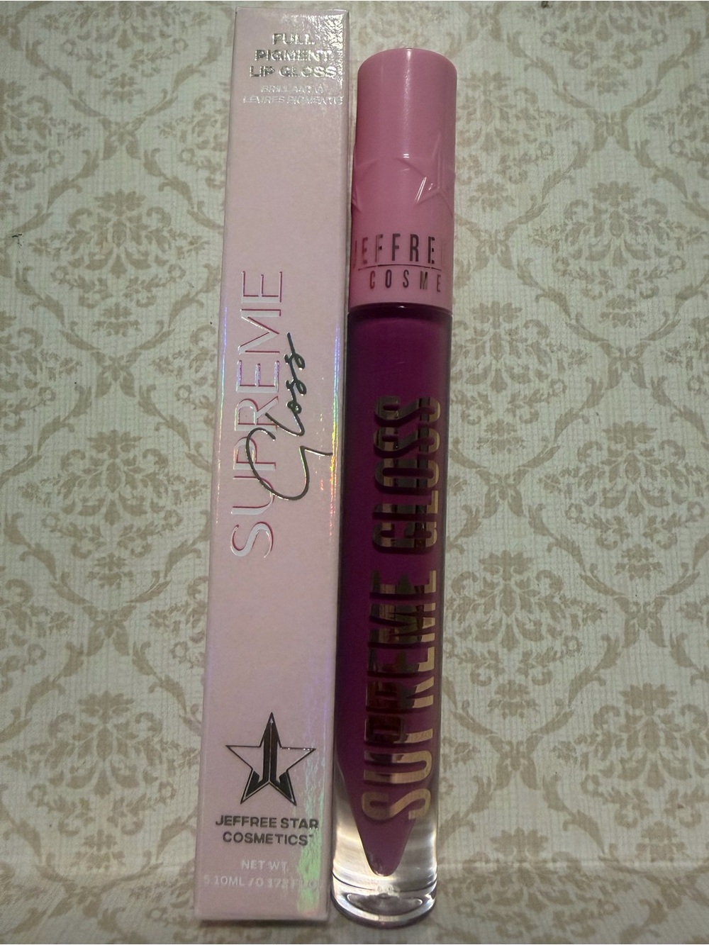 Jeffree Star Supreme Gloss More Than Friends Full Pigment Lip Gloss 0.17oz NIB